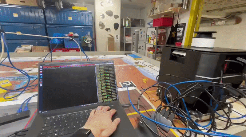 FIPATECH robot localization and navigation test for the French Robotics Cup
